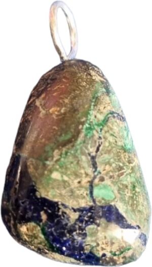 Sasemy - Azuriet - Malachite - Edelsteen Hanger