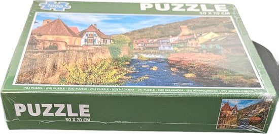 Grafix - Puzzel - Volwassenen - Berglandschap - Kinderen - 1000 stukken - Puzzel 1000 stukjes volwassenen - Legpuzzel