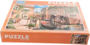 Grafix - Puzzel - Volwassenen - Venetie - Kinderen - 1000 stukken - Puzzel 1000 stukjes volwassenen - Legpuzzel