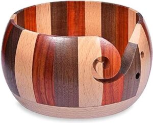 Yarn Bowl - Wolhouder - Garen Kom - Wol Kom - Kluwenhouder - Retro