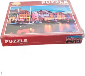 Grafix - Puzzel - Volwassenen - Uitzicht Europese stad - Kinderen - 1000 stukken - Puzzel 1000 stukjes volwassenen - Legpuzzel