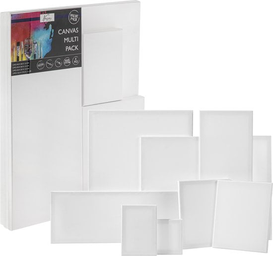 Nassau Fine Art Schildersdoeken Set - 8-Delig - Afbeelding 4