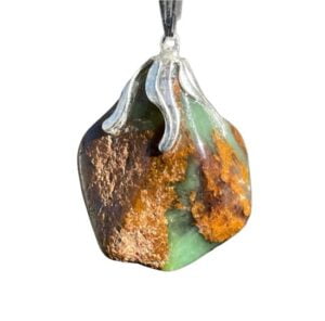 Sasemy - Chrysopraas - Edelsteen Hanger