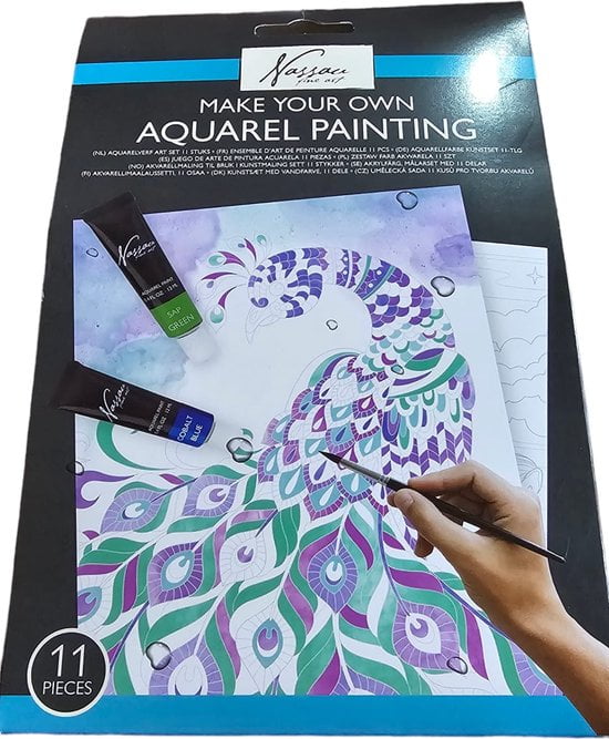 Nassau Fine Art - Aquarel set voor volwassenen