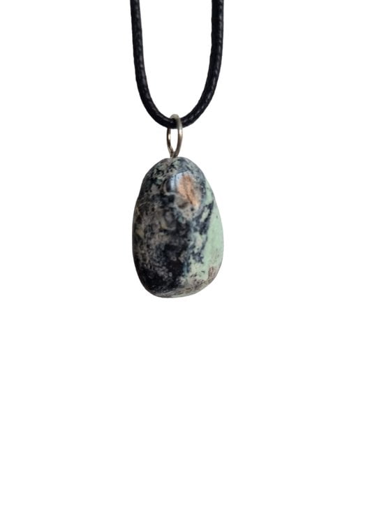 Sasemy - Turkoois - Edelsteen Hanger - Edelsteen Ketting - Afbeelding 4
