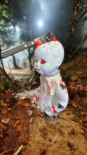 Griezelige Halloween Pop met Verlichting